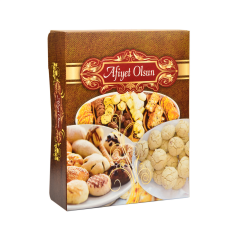Miyo Ambalaj Kuru Pasta Kutusu 1000 gr 100'lü Paket | 20x25x6 cm