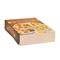 Miyo Ambalaj Kuru Pasta Kutusu 1000 gr 100'lü Paket | 20x25x6 cm
