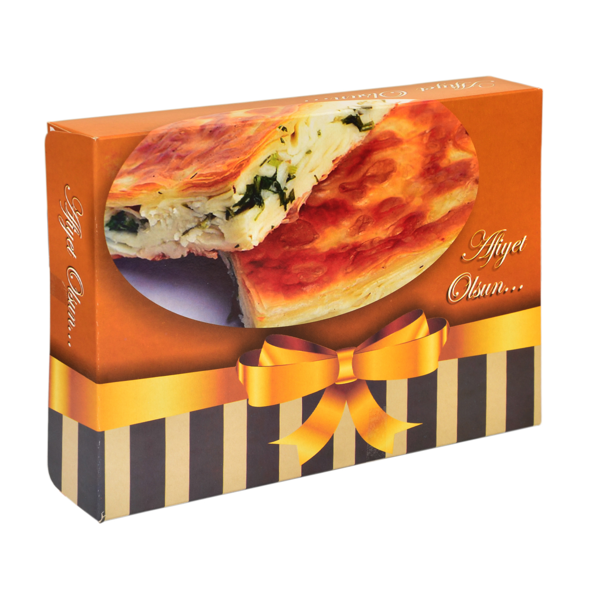 Miyo Ambalaj Börek Kutusu 1 kg (1000 gr) 100'lü Paket | 18x25x4,5 cm