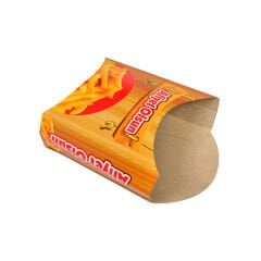 Miyo Ambalaj Açık Patates Cips Kutusu 3000'li Paket (1 Koli) | 11x12 cm