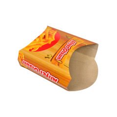 Miyo Ambalaj Açık Patates Cips Kutusu 1000'li Paket | 11x12 cm