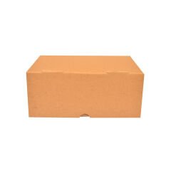 Miyo Ambalaj Düz Kapak Hamburger Kutusu 100'lü Paket | 13x22x9 cm