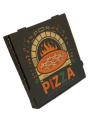 Miyo Ambalaj Baskılı Pizza Kutusu 28 cm 100'lü Paket | 28x28x4 cm