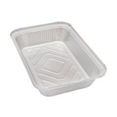 Miyo Ambalaj 1000 gr Alüminyum Kap 100'lü Paket 15,5x21,5x3,5 cm