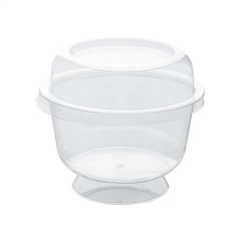 Miyo Ambalaj Plastik Ayaklı Tatlı Kasesi 50'li Set