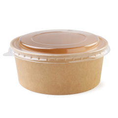 Miyo Ambalaj 1300 cc Kraft Karton Salata Kasesi 50'li Paket