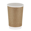 Miyo Ambalaj 16 oz Kraft Karton Bardak 20'li Paket Çift Katmanlı