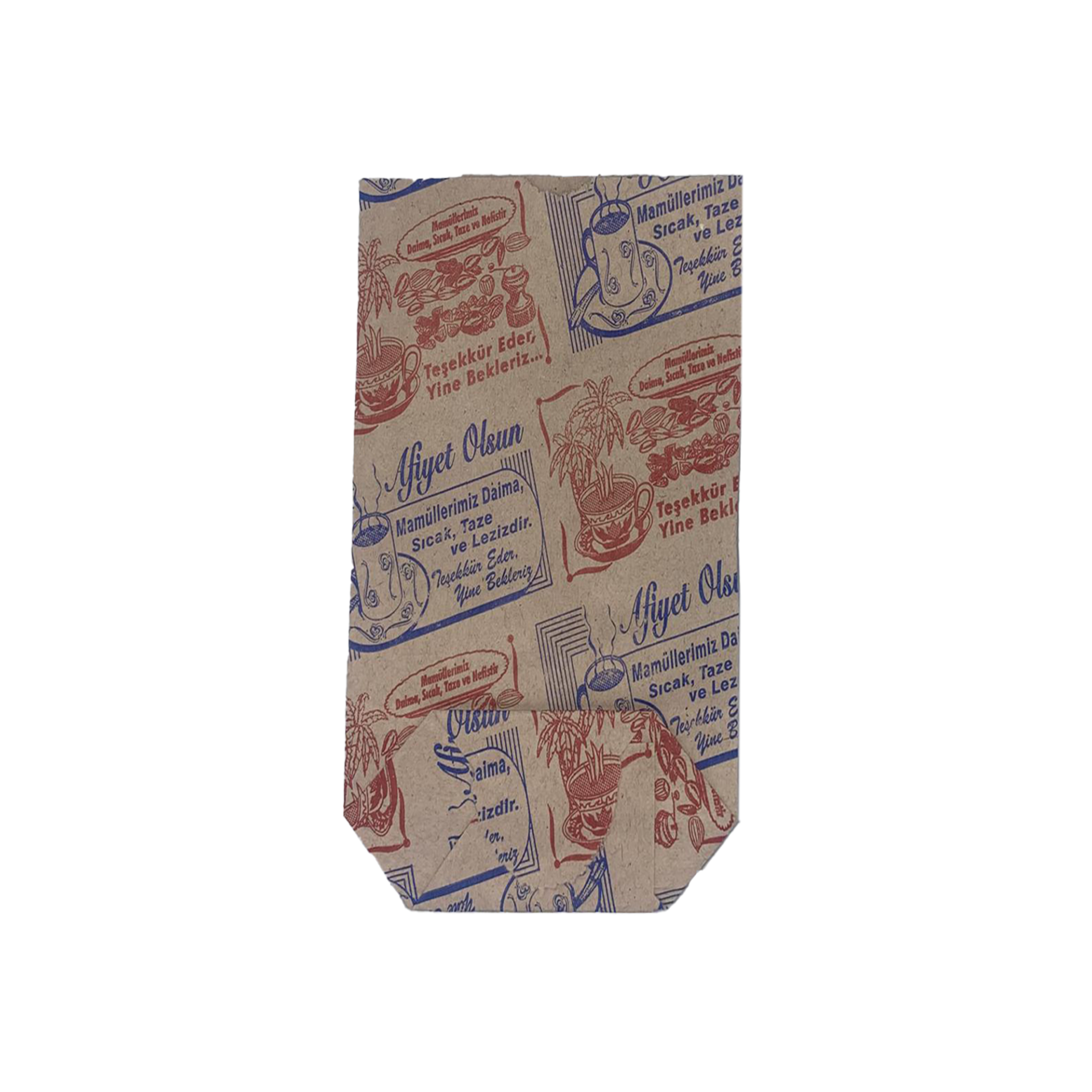 Miyo Ambalaj 500 gr Kuruyemiş Kese Kağıdı | 13x24 cm