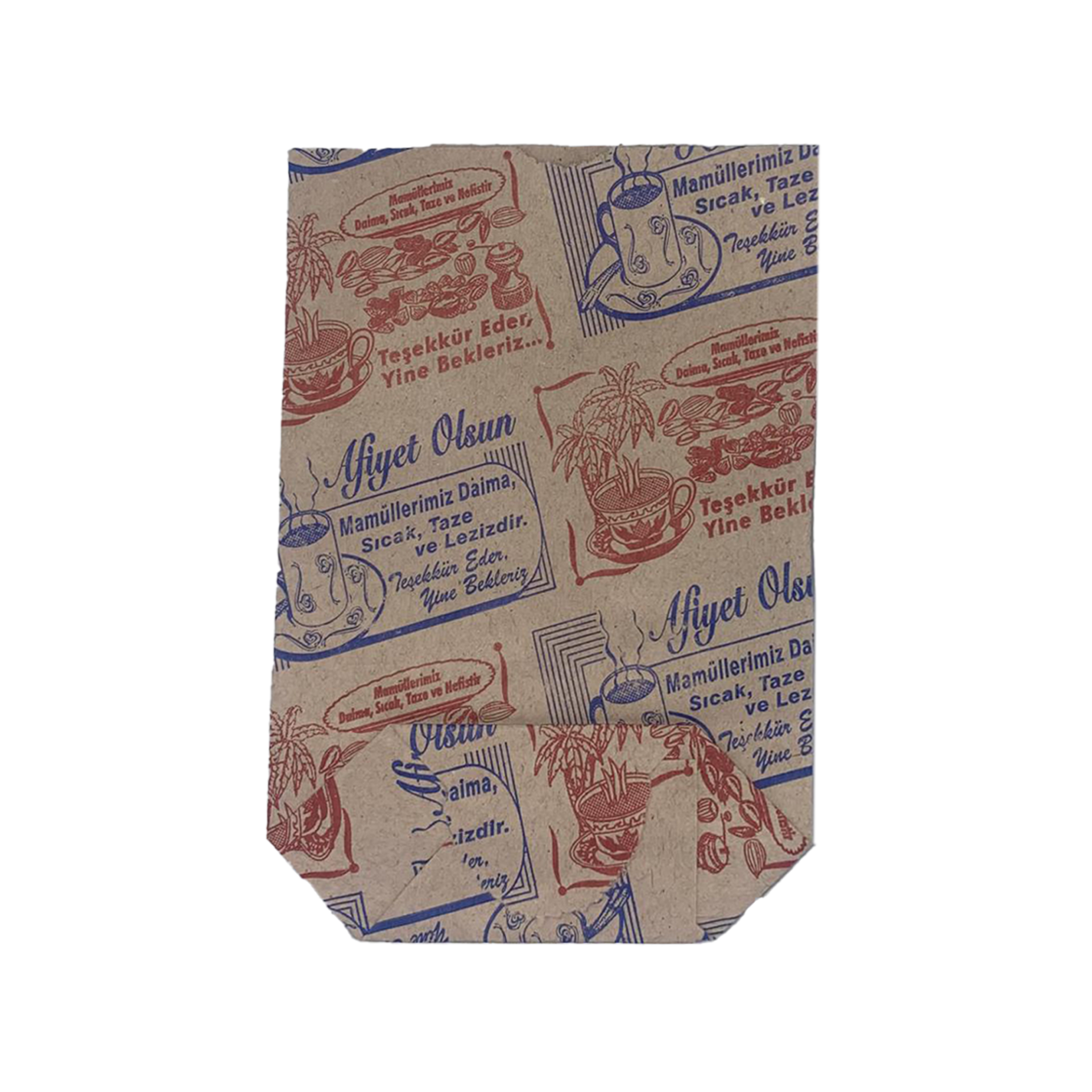 Miyo Ambalaj 1 Kg Kuruyemiş Kese Kağıdı | 18x26 cm