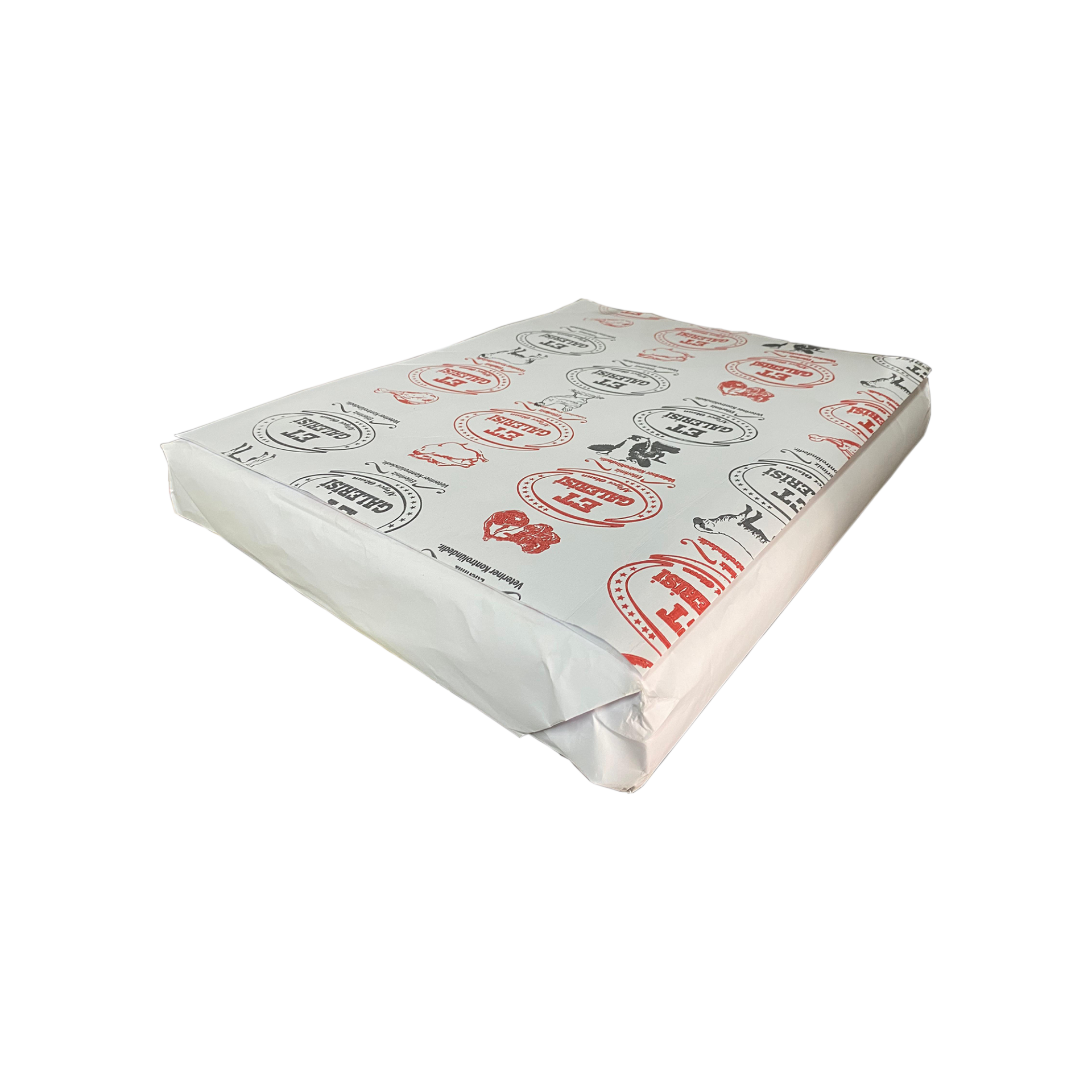 Miyo Ambalaj Lamineli Kasap Kağıdı 35x50 cm 10 Kg Baskılı Ambalaj