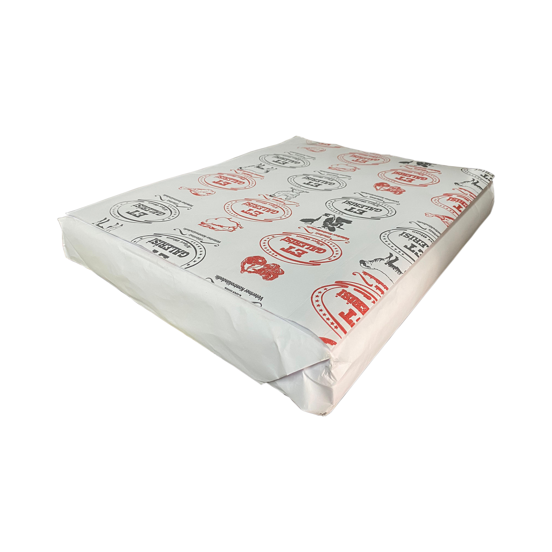 Miyo Ambalaj Lamineli Kasap Kağıdı 50x70 cm 10 Kg Baskılı Ambalaj