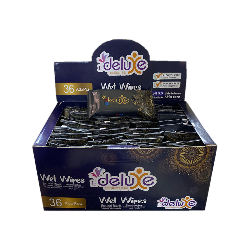 Miyo Ambalaj 15'li Islak Cep Mendili 36 Paket