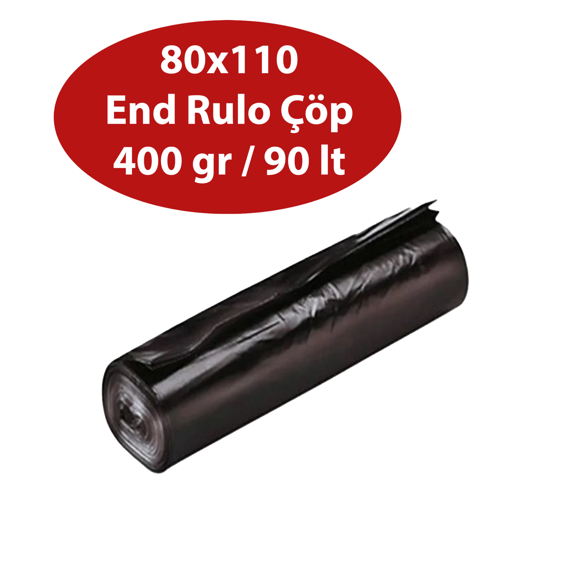 Miyo Ambalaj 80x110cm End Rulo Çöp Poşeti 400 gr 10 Rulo