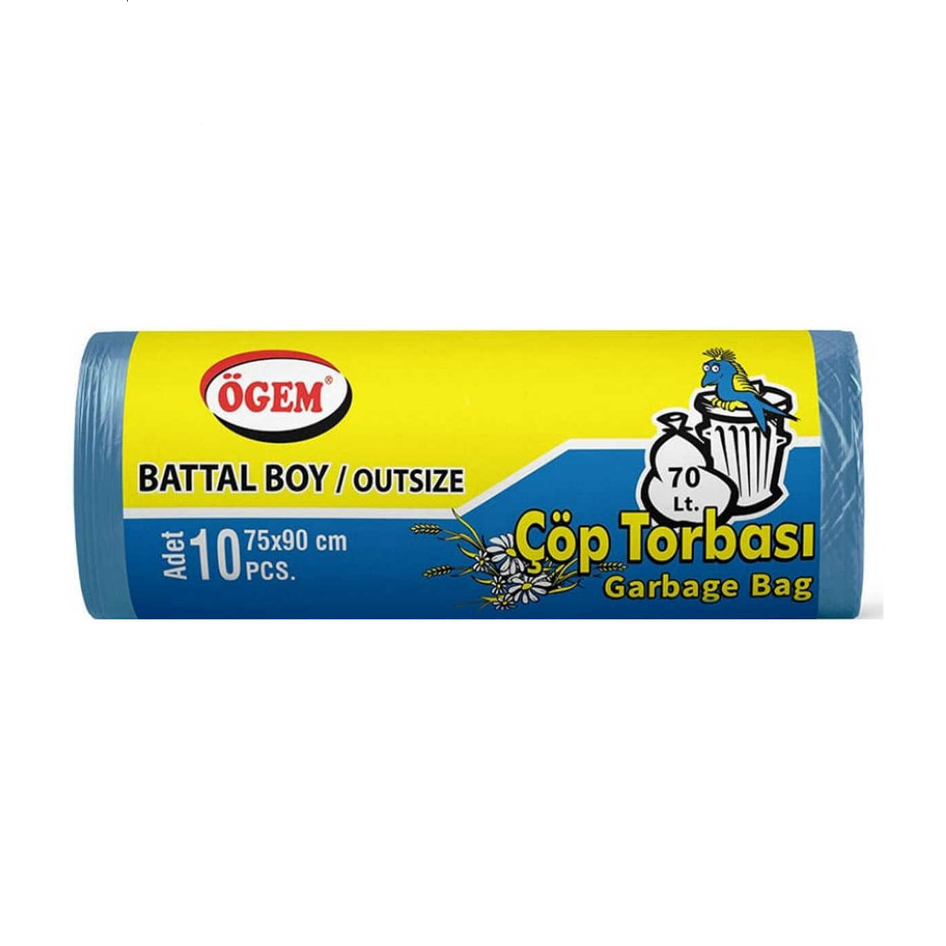 Miyo Ambalaj 75x90cm Battal Boy Çöp Torbası 50 Rulo (1 Koli)