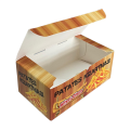 Miyo Ambalaj Kapaklı Patates Cips Kutusu 7x12x5 cm 200LÜ